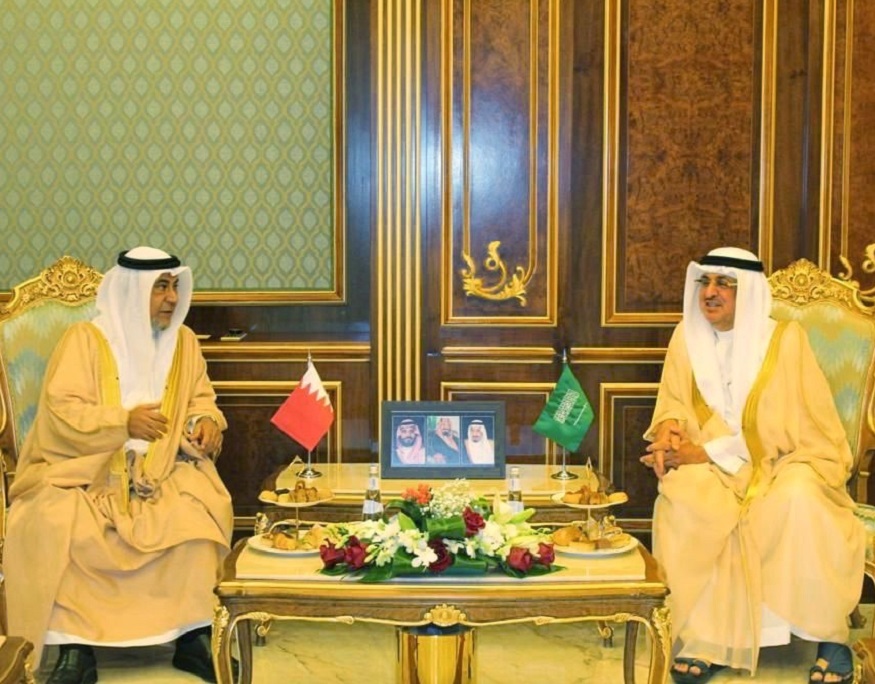 سعادة وزير شؤون مجلسي الشورى والنواب يلتقي بمعالي وزير الدولة عضو مجلس الوزراء لشؤون مجلس الشورى السعودي